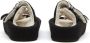 MM6 Maison Margiela Slippers met dubbele gesp Zwart - Thumbnail 3