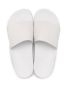 MM6 Maison Margiela Slippers met logo-reliëf Wit - Thumbnail 4