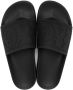 MM6 Maison Margiela Slippers met logo-reliëf Zwart - Thumbnail 4