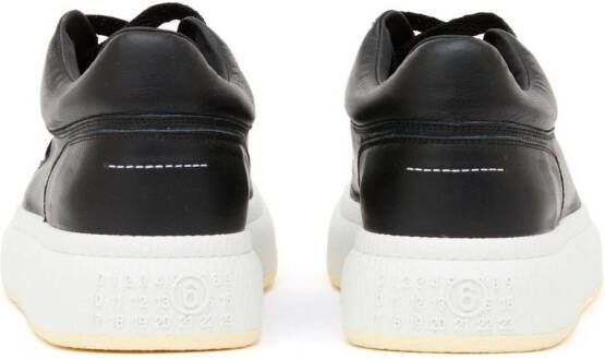 MM6 Maison Margiela Basketbal low-top sneakers Zwart