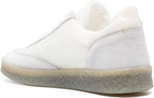 MM6 Maison Margiela Sneakers met suède vlakken Wit