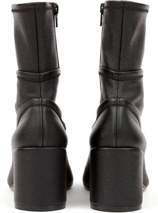 MM6 Maison Margiela Anatomic 70mm enkellaarzen Zwart