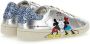 Moa Kids Mickey + Minnie sneakers met glitter Zilver - Thumbnail 3