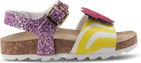 Moa Kids Minnie sandalen met glitter Roze