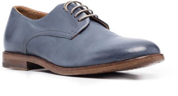 Moma Leren brogues Blauw