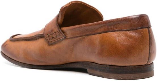 Moma Leren loafers Bruin