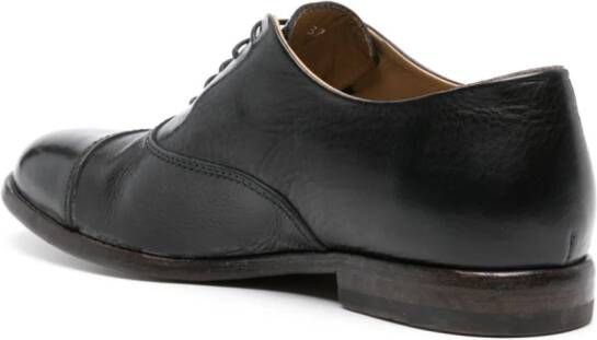 Moma Oxford schoenen met vlakken Zwart