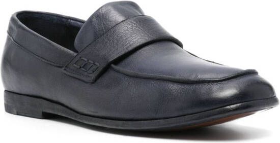 Moma Leren loafers Blauw