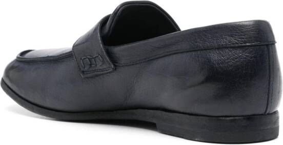 Moma Leren loafers Blauw