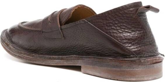 Moma Leren loafers Bruin