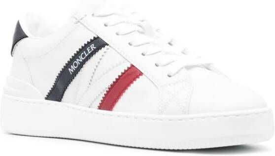 Moncler V-10 sneakers van imitatieleer Wit