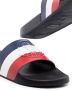 Moncler Basile sandalen met streep Zwart - Thumbnail 2