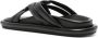 Moncler Bell slippers met gekruiste bandjes Zwart - Thumbnail 3