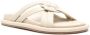 Moncler Bell slippers met geweven bandjes Beige - Thumbnail 2