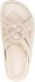 Moncler Bell slippers met geweven bandjes Beige - Thumbnail 4