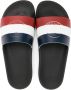 Moncler Enfant Basile slippers met logo-reliëf Zwart - Thumbnail 3