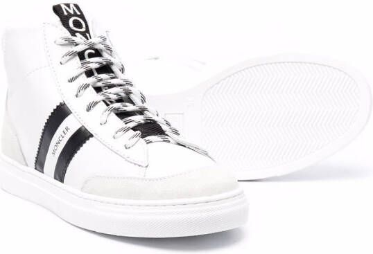 Moncler Enfant High-top sneakers Wit