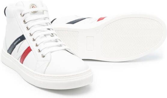 Moncler Enfant High-top sneakers Wit