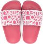 Moncler Enfant Slippers met open neus Roze - Thumbnail 3