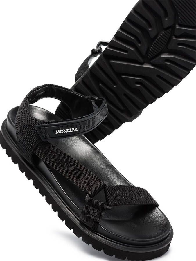 Moncler Flavia sandalen Zwart