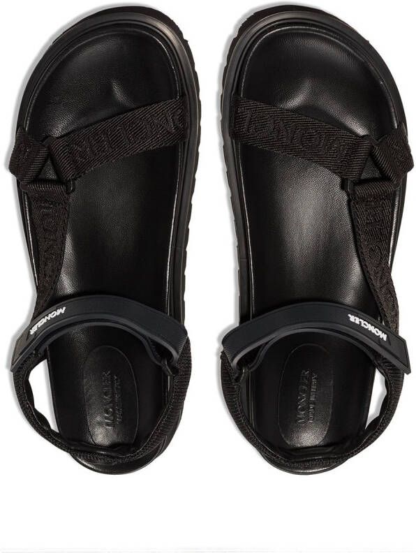 Moncler Flavia sandalen Zwart