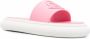Moncler Jeanne slippers met logo-reliëf Roze - Thumbnail 2