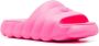 Moncler Lilo gewattteerde slippers Roze - Thumbnail 2
