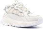 Moncler Lite Runner tweekleurige sneakers 034 CREME - Thumbnail 2