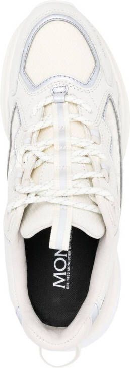 Moncler Lite Runner tweekleurige sneakers 034 CREME