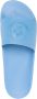 Moncler Slippers met logo-reliëf Blauw - Thumbnail 4