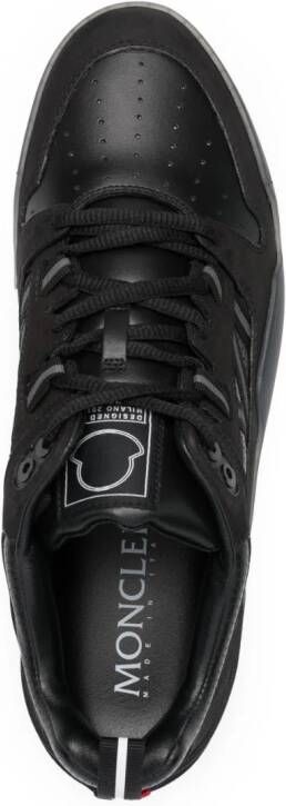 Moncler Sneakers met logopatch Zwart