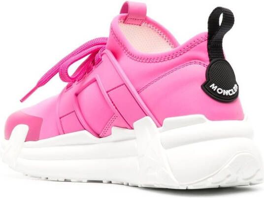 Moncler Lunarove low-top sneakers Roze