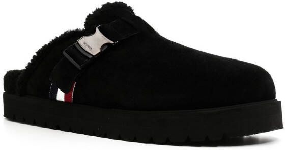 Moncler Mon Mules slippers Zwart