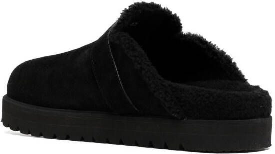 Moncler Mon Mules slippers Zwart