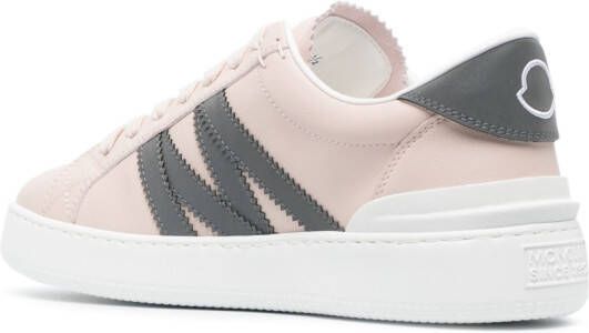 Moncler Monaco M low-top sneakers Roze