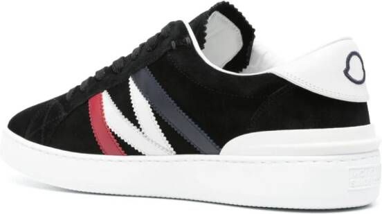 Moncler Monaco M suède sneakers Blauw