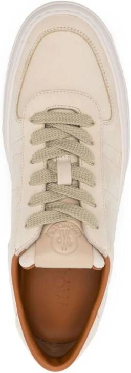 Moncler Monclub leren sneakers Beige