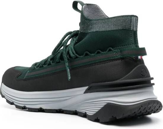 Moncler Monte Runner high-top sneakers Groen