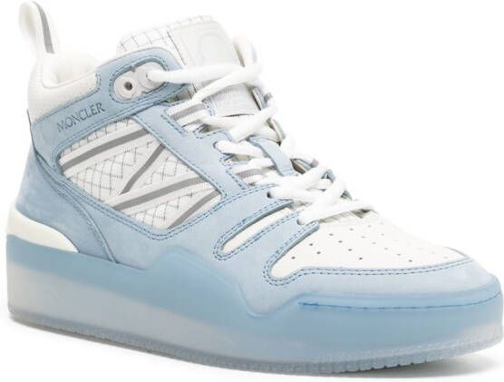 Moncler Pivot high-top sneakers Blauw