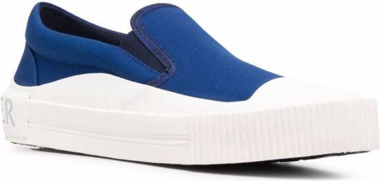 Moncler Sneakers met logoprint Blauw