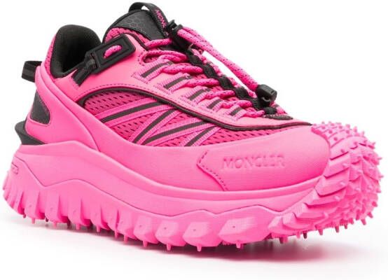 Moncler Sneakers met vlakken Roze
