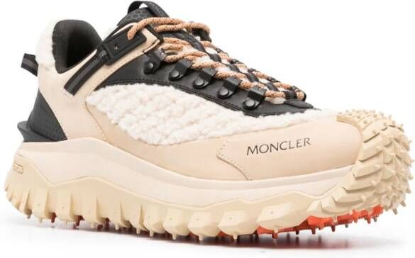 Moncler Trailgrip chunky sneakers Zwart
