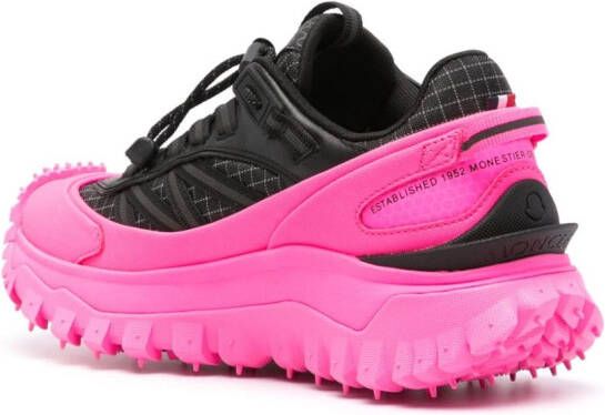 Moncler Trailgrip GTX chunky sneakers Roze