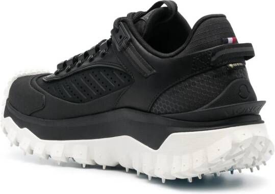 Moncler Tailgrip GTX leren sneakers Zwart