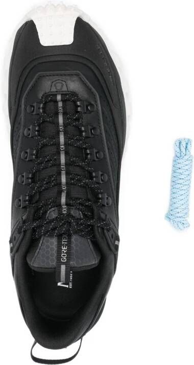 Moncler Tailgrip GTX leren sneakers Zwart