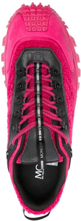 Moncler Trailgrip low-top sneakers Roze