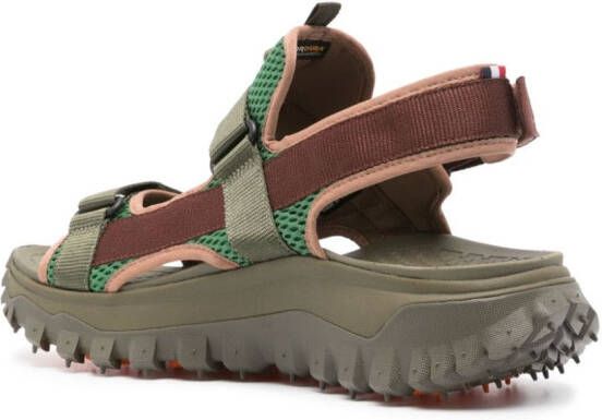 Moncler Trailgrip Vela sandalen Groen