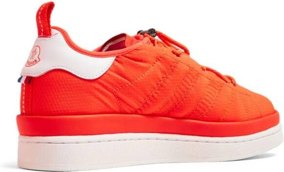 Moncler x Adidas Superstar gewatteerde sneakers Oranje
