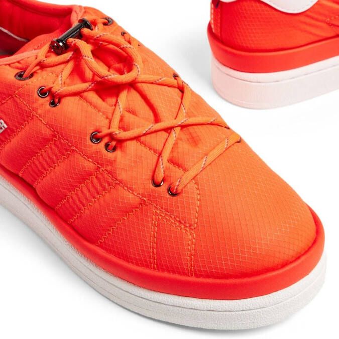 Moncler x Adidas Superstar gewatteerde sneakers Oranje