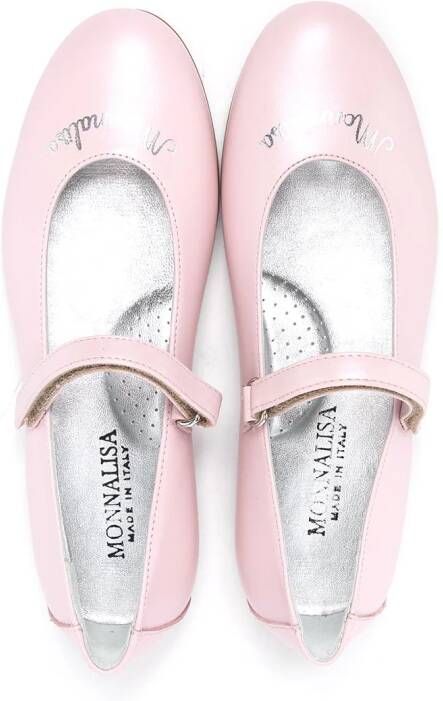 Monnalisa Ballerina's met gesp Roze